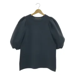 【美品】  MUSE de Deuxieme Classe / ミューズドゥーズィーエムクラス | 2024AW | PUFF KNIT / パフスリーブ ニット プルオーバー | F | ブラック | レディース