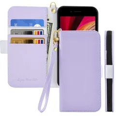 【新着商品】サイドマグネット式 ケース ケース スマホケース 良い触り心地 スタンド機能 ライチ柄高質PUレザー 携帯ケース 耐衝撃 人気おしゃれ財布型カード収納 手帳型 保護カバー (4.7インチ) 7 大人 8/iPhone SE(第二世代)/iPhone