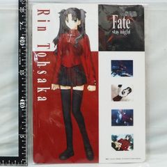 Fate stay night【非売品 下敷き 遠坂 凛/セイバー】G's magazine 3月号 付録■フェイト ステイナイト【中古】送料込