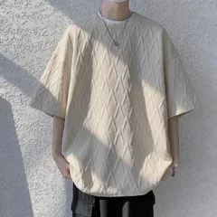 種類48：2XL 70kg/E：ブラックスーツ DK2106 メンズ ファッション 服 男性用 オシャレ シンプル 大人 かっこいい 大きいサイズ ストリート 紳士服 夏 ヘビーウェイト ラウンドネック 半袖 T シャツ アメリカン ファッション テクスチャー