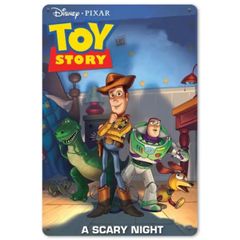 【855】新品 レトロ ブリキ看板 ★ TOY STORY ★ トイストーリー ウッディ バズライトイヤー レックス スリンキードッグ ディズニー Disney アメリカン雑貨 ガレージ フェンス ヴィンテージ