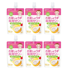 【×6個セット送料込】アサヒグループ食品お薬じょうず服用ゼリー りんご味 (7ヶ月頃から大人まで) 150g