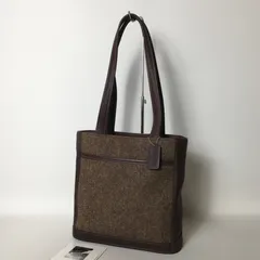 2508-386｜美品｜コーチトートバッグ ダークブラウン