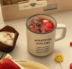 カフェラテカップ | マグ 韓国 雑貨 キッチンインテリア コップ mug cup