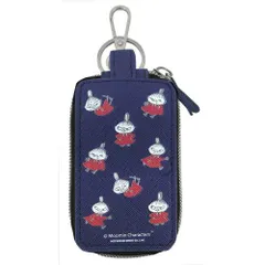 【新品・5営業日で発送】三金商事 ダブルポケットキーケース リトルミイ ネイビー FS1083 (2244065)