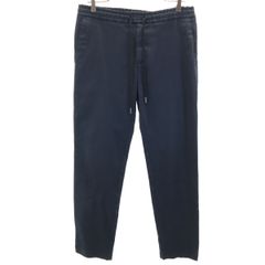 未使用新品 HUGO BOSS ボス ストライプタブ ジョガーパンツ L 紺