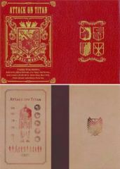 [중고]북 커버·책갈피(캐릭터) 초대형 거인 & 문장(종이제 북 커버 2장 세트) 잡화 셀렉션 [이치반 쿠지 진격의 거인~자유의 날개~] F상