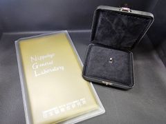 保証書付き⭐︎ブラックダイヤ  1.12ct　Pt900トップ
