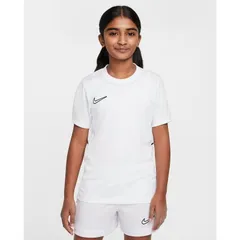 ナイキ 半袖シャツ キッズ NIKE アカデミー ジュニア Dri-FIT サッカートップ 130-160cm 子供服 サッカーウェア シャツ 練習着 子ども用 スポーツTシャツ 速乾 半そで 男の子 女の子 フットボール  nike/HJ3716-100