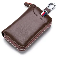 Mellbo キーケース 本革 牛革 メンズ スマートキーケース 人気 車 お札入れ カードキーケース スマートキー対応 6連リング