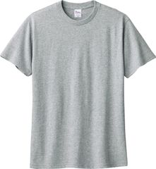 00085-CVT/Printstar5.6オンスヘビーウェイトTシャツ/杢グレー