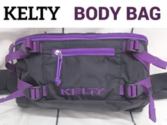 KELTY【ケルティ】2592413 ボディバッグ メンズ レディース ブラック×パープル ４L容量 2508025W009