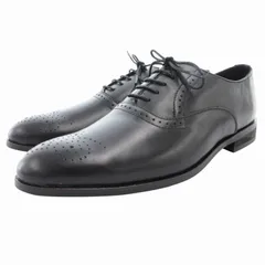 スーツセレクト SUIT SELECT ドレスシューズ ビジネス 革靴 レースアップ レザー 26.5cm 黒 ブラック /GV ■SH