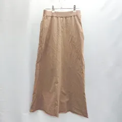 ◇ Θ BEAUTY&YOUTH ビューティ&ユース ウエストゴム ロング 台形 スカート サイズ タグなし ブラウン系 レディース E  【1502030046021】