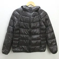 U■ユニクロ/UNIQLO ウルトラライトダウンジャケット【M】茶/LADIES/c32【中古】■