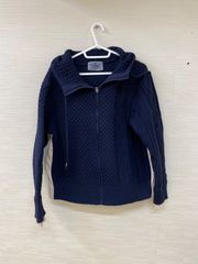 A【A11-29】◇LAYMEE  Fサイズ   セットアップ　紺色