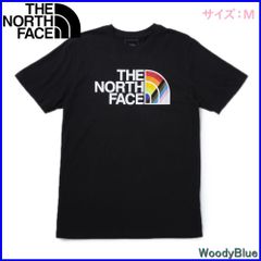 【新品】ザ・ノースフェイス 半袖Tシャツ THE NORTH FACE NF0A5J9H M S/S PRIDE RECYCLED TEE nf0a5j9hjk3BK
