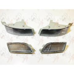 美品♪E52エルグランド用 純正加工オールクリアテール1台分フルセット
