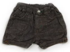  ラグマート Rag Mart ショートパンツ 80 女の子 グレー・ベージュ 子供服 ベビー服 キッズ（1234060）