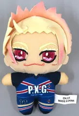 【中古】ぬいぐるみマスコット・ぬいぐるみバッジ 士道龍聖 新英雄大戦 ぬいぐるみマスコット 「ブルーロック展」