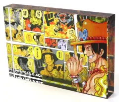ワンピース　エース　アクリルブロック ONE PIECE』アクリルブロック “HEROES” ポート