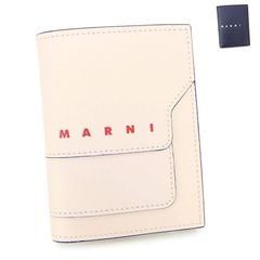 【MARNI / マルニ】 レディース 財布 折財布 二つ折り サフィアーノレザー (PFMOQ14U26 LV520) 25SS [新品]