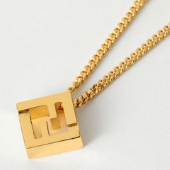 新品 フェンディ FENDI ネックレス フォーエバー フェンディ ソフトゴールド