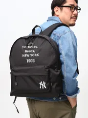 バックパック 大きいサイズ メンズ MLBロゴ刺繍 CORDURA デイパック レディース バッグ 鞄 リュック メジャーリーグ ドジャース ヤンキース MLBフェア ブラックのサムネイル