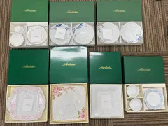 新品未使用 Noritake ノリタケ カップ&ソーサー プレート 皿 ペア まとめ 箱 CHAMPAGNE PEARLS fine porcelain HERTFORD レースウッドゴールド