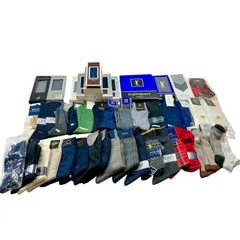 ★ 新品未使用 ブランド 靴下 約50足 まとめ商品 Dior CELINE POLO dunhill YSL 現状品 2.4kg