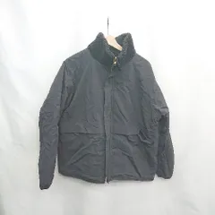 ■ ⊇ archives アルシーヴ ハイネック ボア 長袖 リバーシブルブルゾン サイズM ブラック レディース E  【1503050040129】