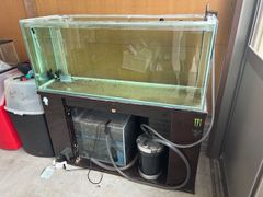 引き取り限定　オーバーフローガラス水槽1200