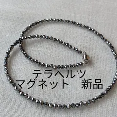 テラヘルツ　ネックレス　健康　マグネット　ラウンドカット　3mm 新品　華奢