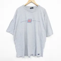 XL/古着 ジャンスポーツ 半袖 ビンテージ Tシャツ メンズ 90s AU 大きいサイズ クルーネック グレー 霜降り 25sep22 中古