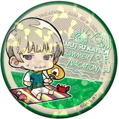 【中古】バッジ・ピンズ 狗巻棘 「呪術廻戦 トレーディングホログラム缶バッジ 夏休みver.」