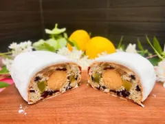 クール便発送＊フルサイズ（L）ピーチとレモン大人のサマーシュトーレン　発酵焼き菓子　レモンケーキ　フルーツケーキ　ベラベッカ　ブランデーのサムネイル