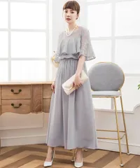 新品 未使用 ロングドレス 大きいサイズ 結婚式 お呼ばれ ドレス パーティードレス