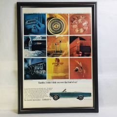 『 ランブラー　65’ 』ビンテージ広告　60年代　フレーム付ポスター　当時物