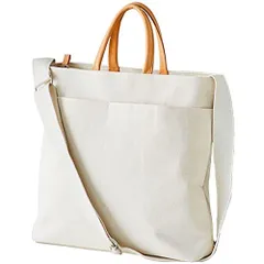 ベージュ TREXPURE ショルダーバッグ 斜めがけ トートバッグ キャンパス 2色 2way 厚手 無地 シンプル 韓国 おしゃれ カジュアル 大容量 通学 通勤 帆布 レディース メンズ JXI-802 ベージュ