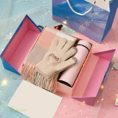 マフラー レディース カシミヤ マフラー3点セット セット販売 手袋 ファッション 厚手 チェック柄 保温 スカーフ 防風 防寒 冬 ショール ストール かわいい vii4w565523