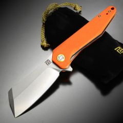 Artisan Cutlery 접이식 칼 Osprey 라이너 잠금 1803P 수납 봉투 포함 18 세 이상 [오렌지]
