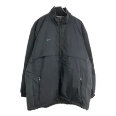 00年代 NIKE ナイキ ナイロンジャケット スポーツ ブラック(メンズ M)中古 古着 U4491