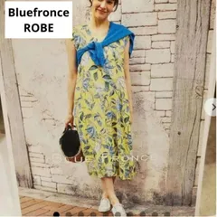 値下げしました！【BLUEFRONCE】リネンロングワンピース
