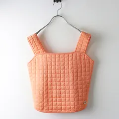 美品 シャネル CHANEL IDENTIFICATION P15526V00751 00T チョコバー キャミソール トップス 40//サーモンピンク【2400014303513】のサムネイル