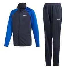 アディダス(adidas) ジュニア エッセンシャルズ トリコットジャージ上下セット FTN26-EI7954 レジェンドインク/ホワイト 120cm