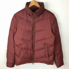 ミッシェルクラン オム　サイズ46　70％ダウンジャケット　ワインレッド　管NO.A11-7