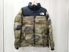 THE NORTH FACE Novelty Nuptse Jacket WD／ND91842 ダウンジャケット　ノースフェイス　グリーン　迷彩柄　サイズL 