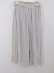◇ COMME CA MODELS コムサモデルズ ワイドパンツ サイズ9 ライトグレー系 レディース P  【中古】 【1211230002774】