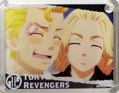 【中古】雑貨 花垣武道＆佐野万次郎 「東京リベンジャーズ×animatecafe リバイバル CoLotta トレーディングアクリルプレートキーホルダー」