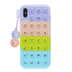 【数量限定】(iPhone カバー 用 用 Max Xs Xs Xs Max アイフォン Max ディズニー キャラクター おもしろい 衝撃吸収 かわいい 紫.ピンク.グリーン) ソフト シリコン ケース iPhone